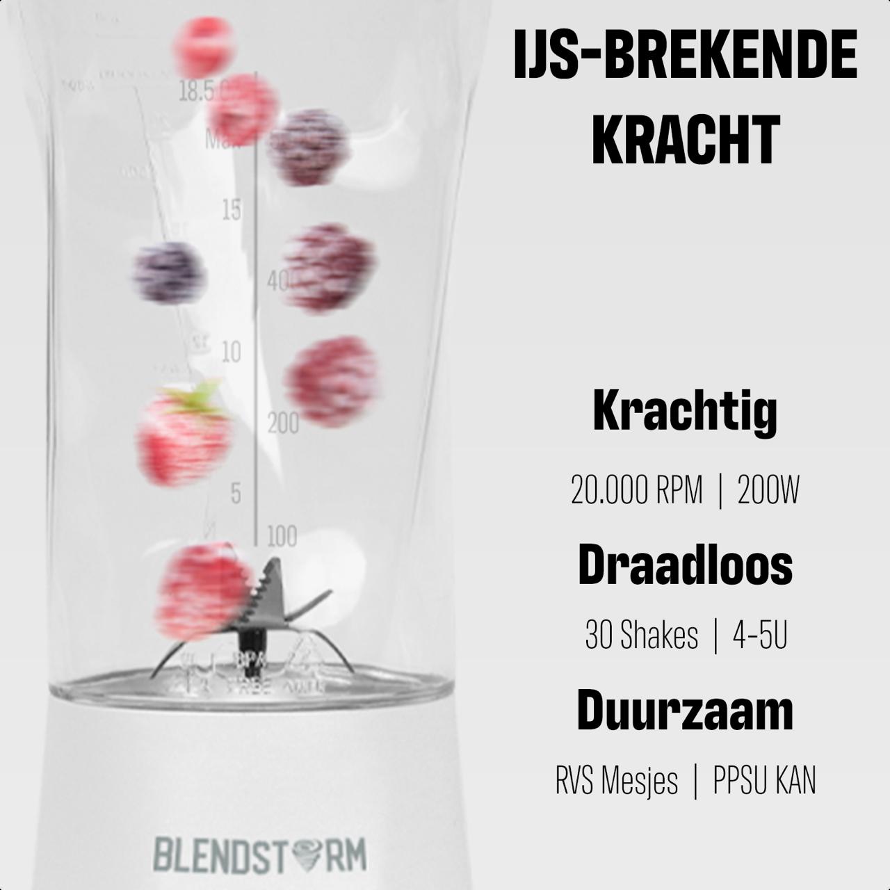 BlendStorm® Blender To Go - WIT