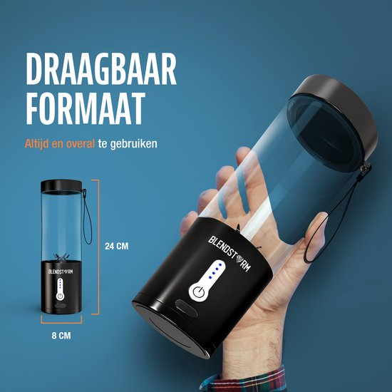 BlendStorm® Blender To Go - ZWART