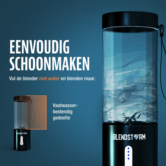 BlendStorm® Blender To Go - ZWART